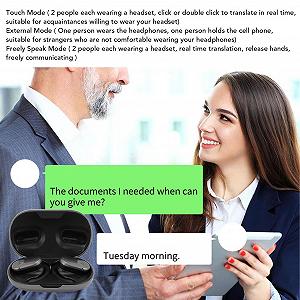 Наушники-переводчик Fockety Q2, 144 языка, онлайн-перевод через приложение, крепление на ухо, двусторонний голосовой перевод в реальном времени, 5 часов работы от аккумулятора, Bluetooth, серый цена на synthetic.ua - Фото 1 Наушники-переводчик Fockety Q2, 144 языка, онлайн-перевод через приложение, крепление на ухо, двусторонний голосовой перевод в реальном времени, 5 часов работы от аккумулятора, Bluetooth, серый synthetic.ua - Фото 1