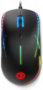 Проводная мышь Ozone Neon X50 / 6200 DPI / 6 кнопок / RGB-подсветка / Black - Фото 1