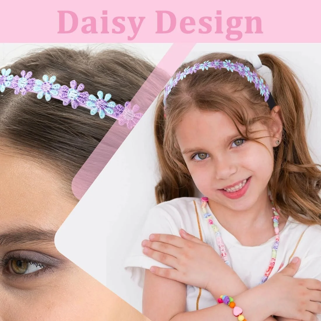 Обруч Квітковий Різні Кольори (4 шт. в упаковці), фото №6