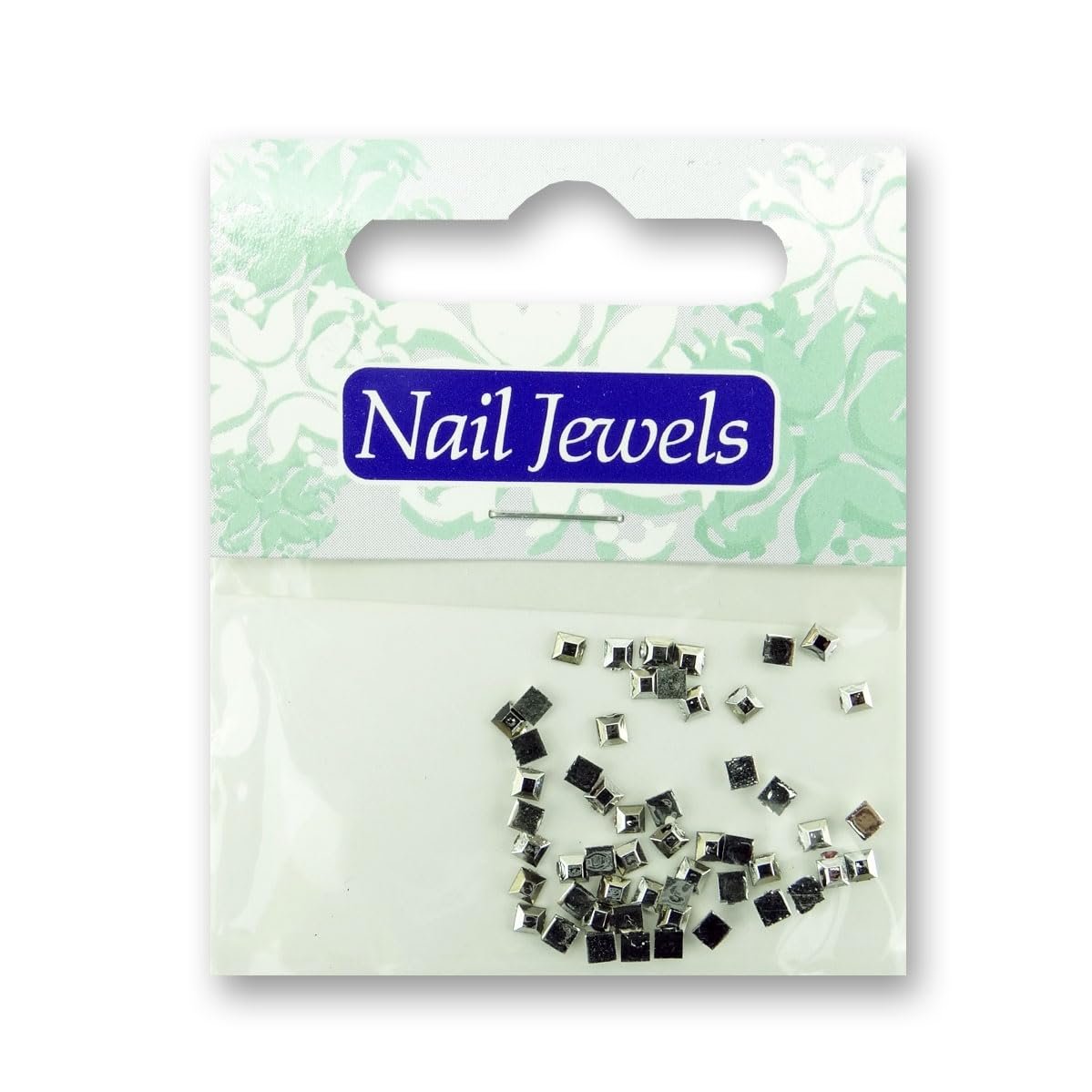 Акрилові стрази Квадрат EigenArt Сріблястий, фото №1