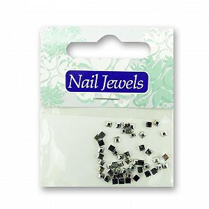 Акриловые стразы Квадрат EigenArt Серебряный - Фото 1