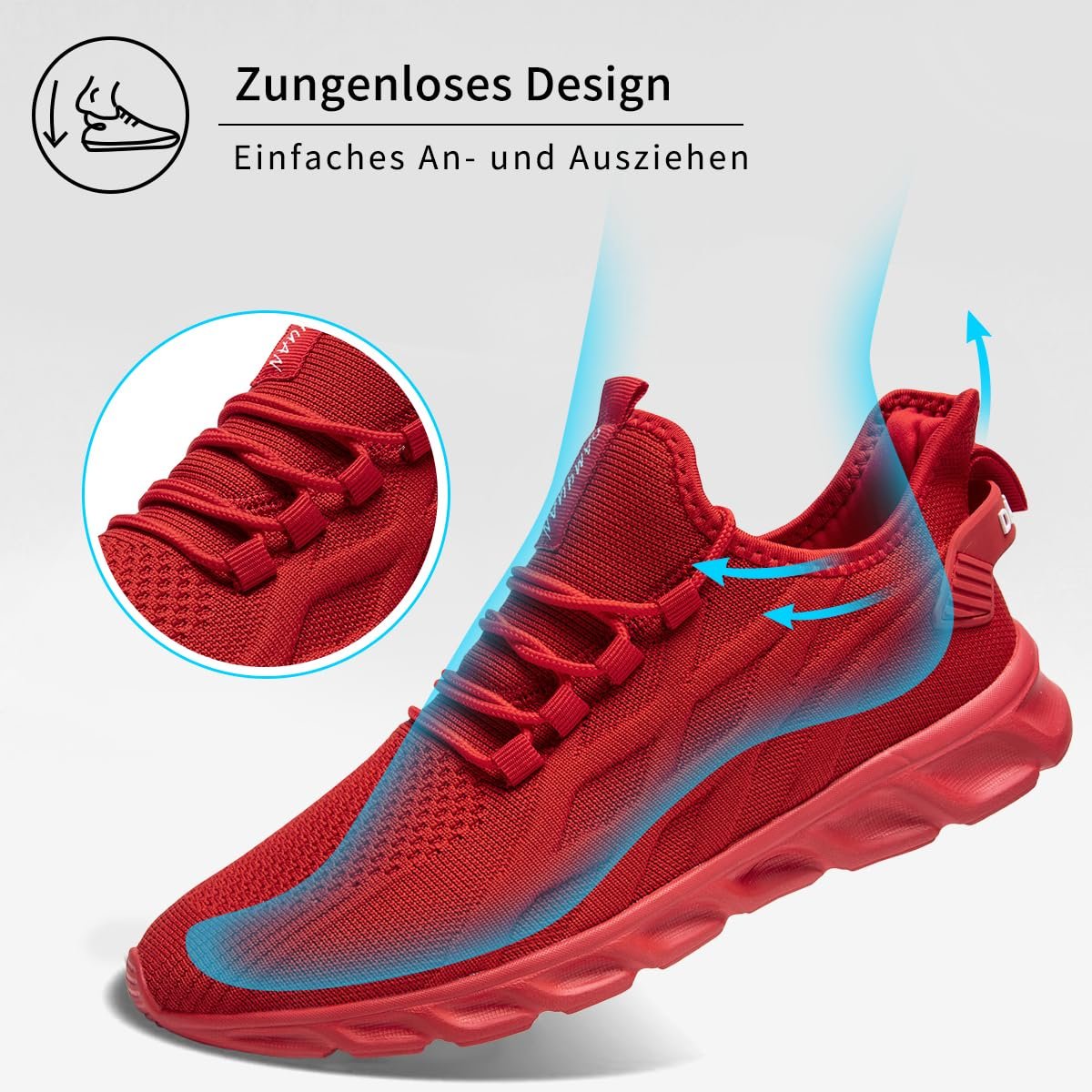 Чоловічі зимові утеплені черевики ZDFQLGV для активного відпочинку Водонепроникні, фото №5