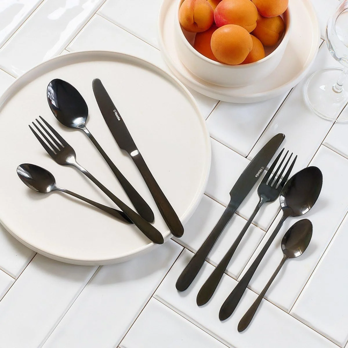 Набор столовых приборов HOMLA Abele на четыре персоны, из 16 предметов, фото №3