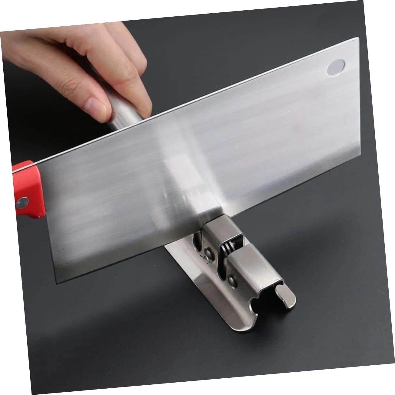 Точило для ножів та ножиць ручна ергономічна з отвором для підвішування, фото №9