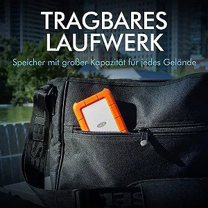 Внешний жесткий диск LaCie Rugged Mini Silver synthetic.ua - Фото 1