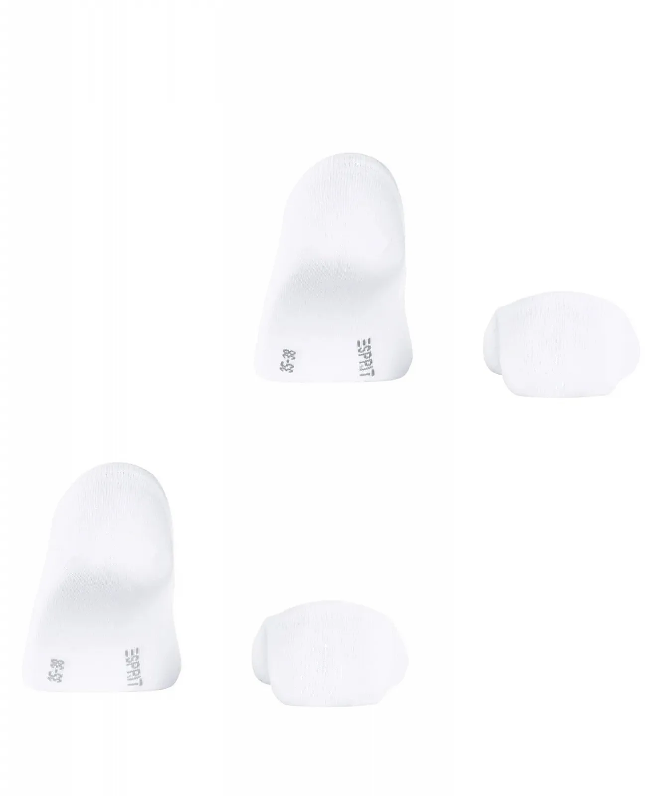 Шкарпетки-кросівки ESPRIT Fine Rhomb 2-Pack, дихаючі, з органічної бавовни, короткі, з візерунком, 2 пари, фото №2 Шкарпетки-кросівки ESPRIT Fine Rhomb 2-Pack, дихаючі, з органічної бавовни, короткі, з візерунком, 2 пари, фото №2