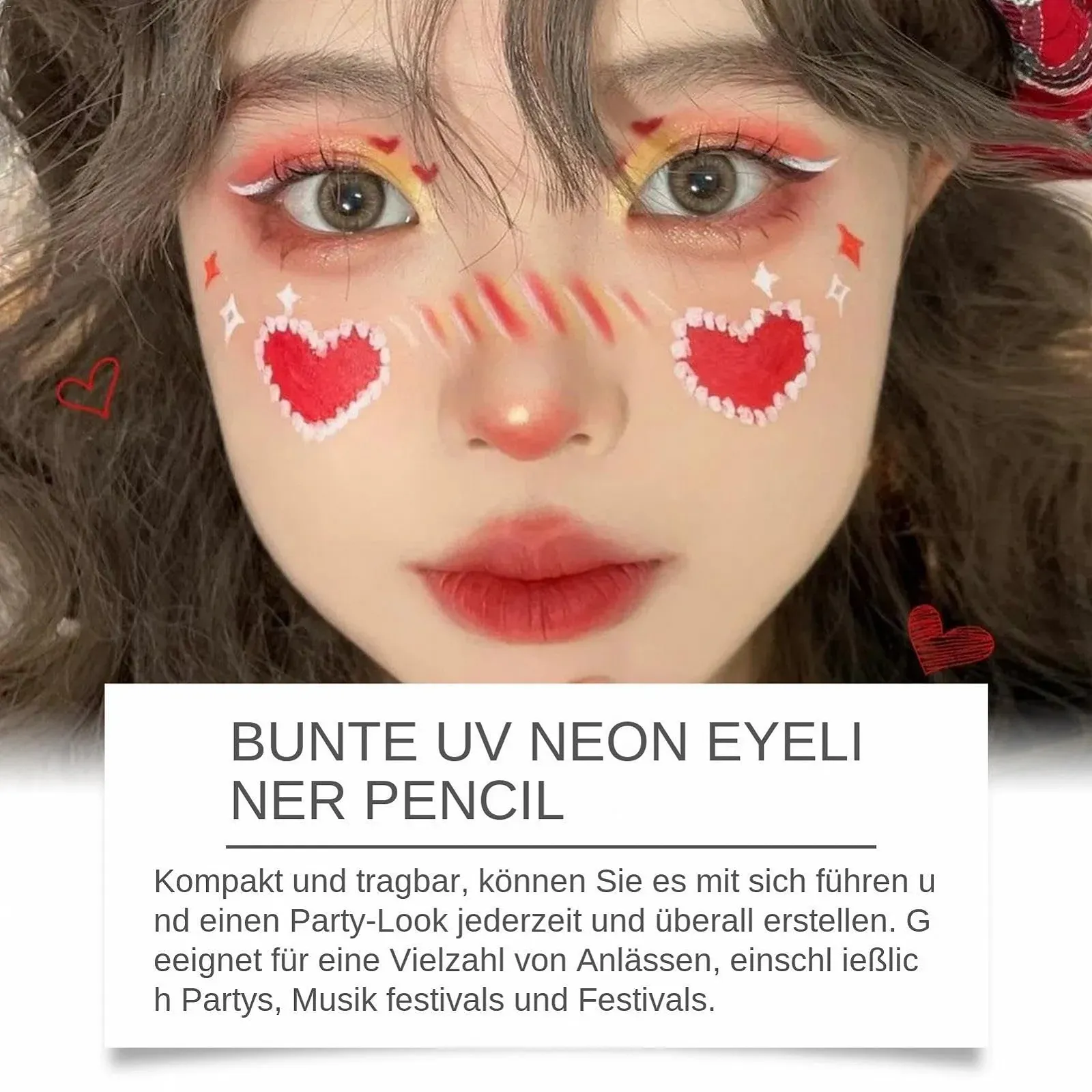 Рідка Підводка для очей Buntes Неоновий, фото №4