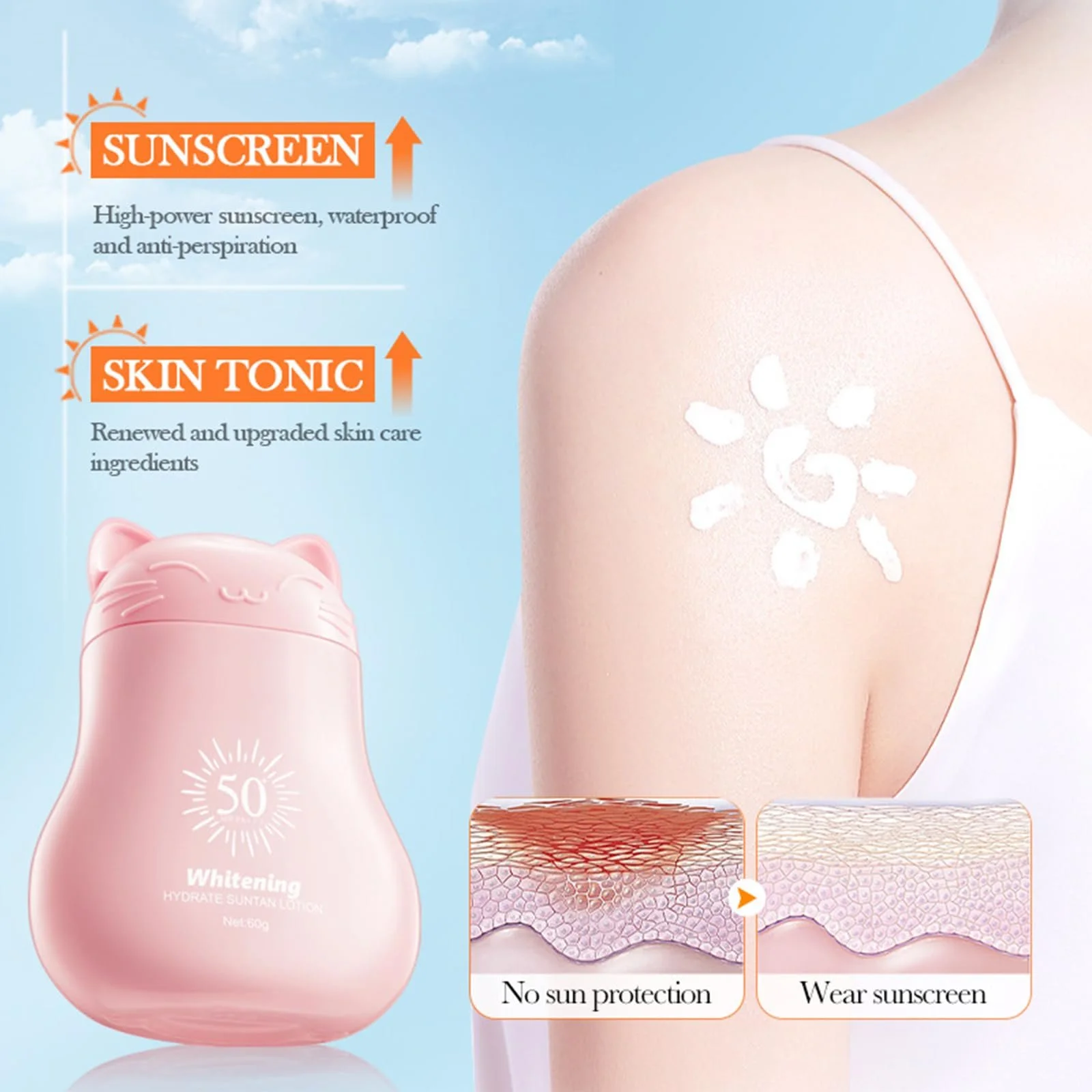 Денний крем Luminous SPF 50+ відбілювальний та зволожувальний проти пігментних плям, фото №2 Денний крем Luminous SPF 50+ відбілювальний та зволожувальний проти пігментних плям, фото №2