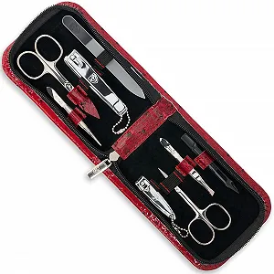 Купить Набор для маникюра DREI SCHWERTER Germany Novara 8 предметов, искусственная кожа винного цвета - Фото 1 Набор для маникюра DREI SCHWERTER Germany Novara 8 предметов, искусственная кожа винного цвета - Фото 1