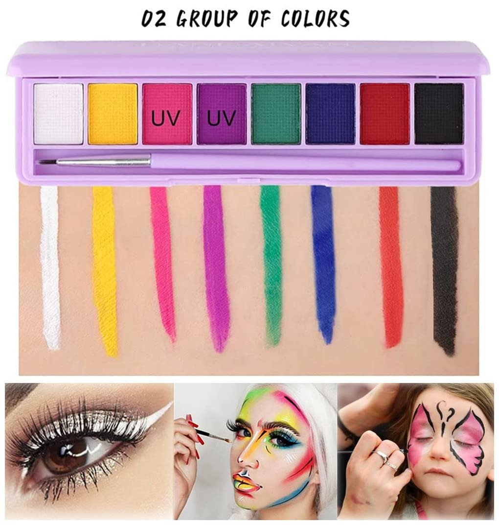 Палітра тіней Go Ho Water Activated 16 Colors Високопігментовані Яскраві, фото №5