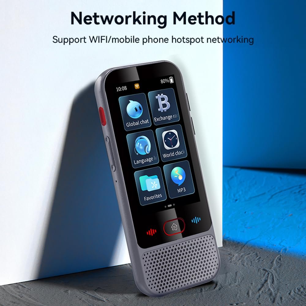 Пристрій для перекладу мов Matybobe Портативний 139 іноземними мовами, фото №6