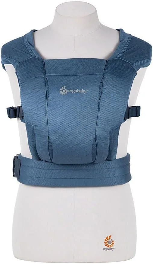 Дитяча переносна сумка Ergobaby Embrace Soft Air Mesh до 12 кг Синій, фото №3