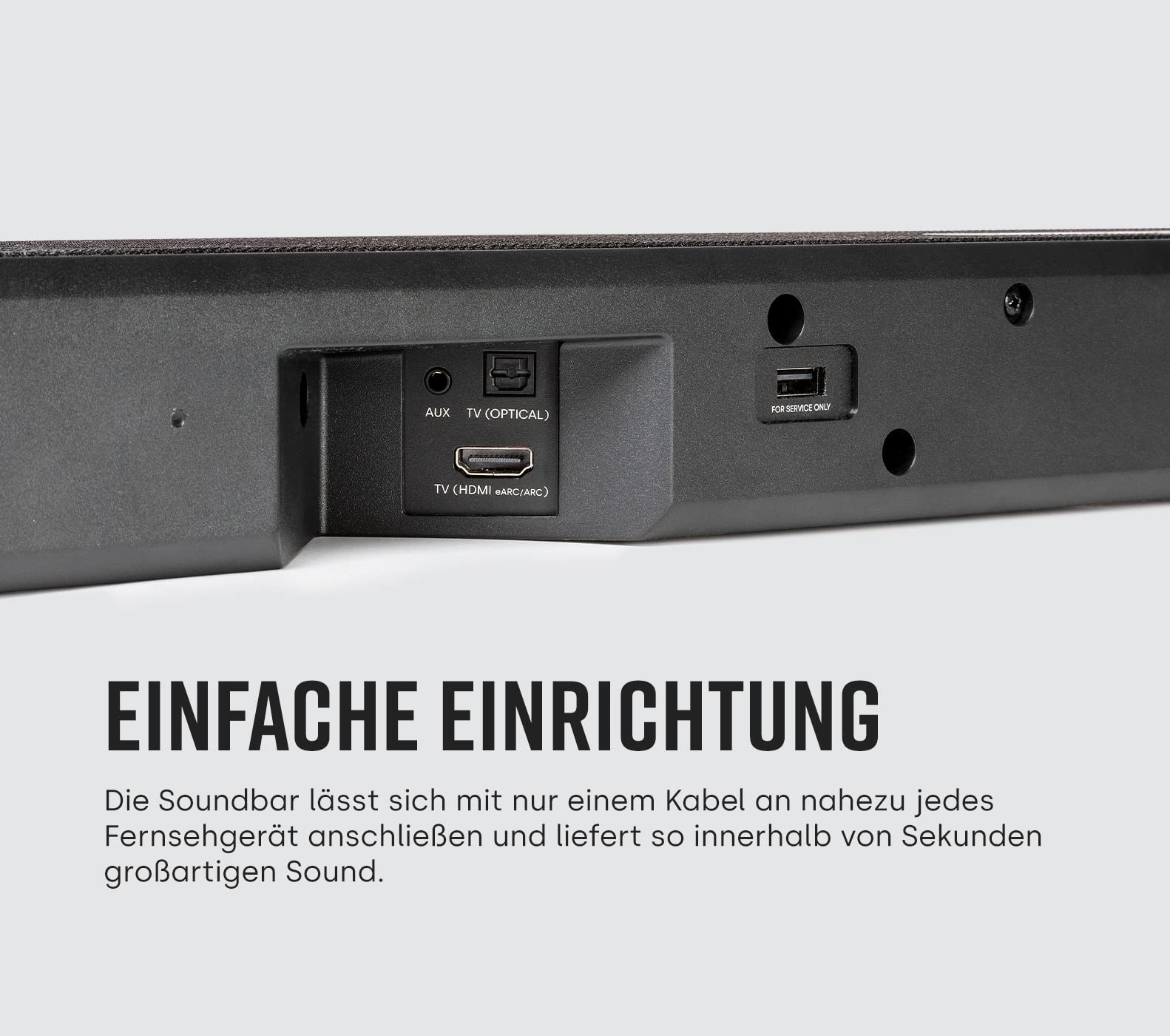 Саундбар Polk Audio Signa S4 True Dolby Atmos з бездротовим сабвуфером, 3.1.2 звучання для телевізорів, HDMI eARC, Bluetooth, AUX, оптичний вхід, чорний, фото №5