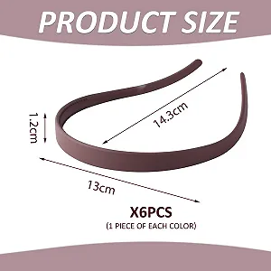 Набір тонких обручів для волосся для жінок synthetic.ua - Фото 1
