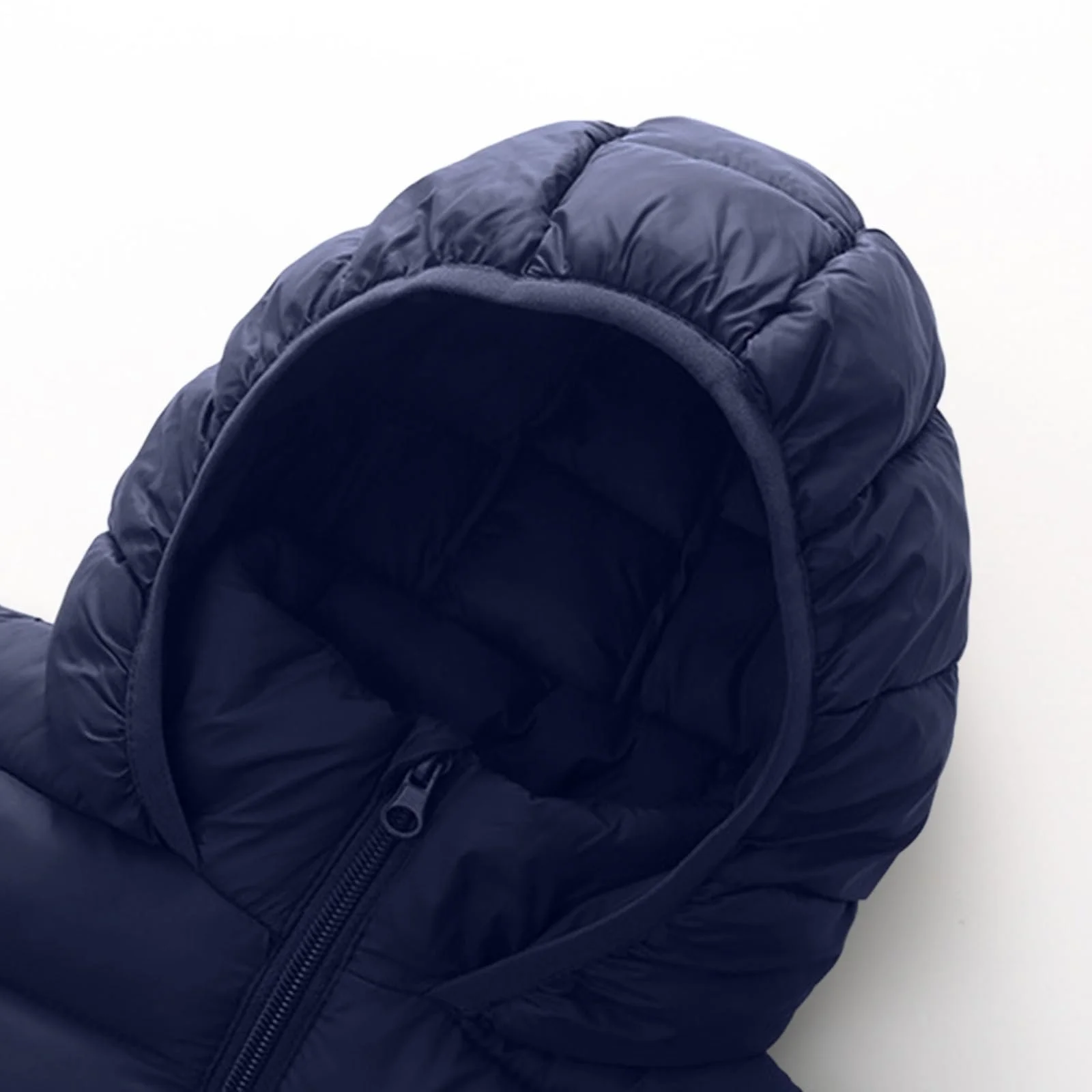 Куртка для мальчиков и девочек Top Осень-Зима Пуховая хлопковая куртка Теплое пальто Короткая спортивная куртка для активного отдыха Детский худи Осень-Зима Теплая куртка, фото №3