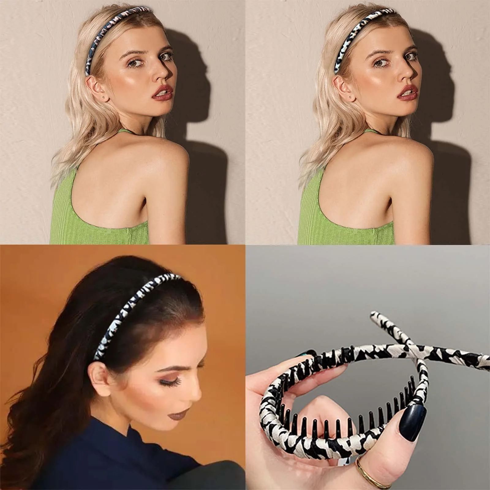 Обруч для волосся Леопардовий принт, фото №2