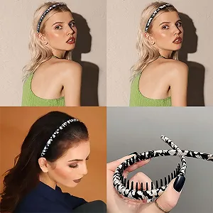 Обруч для волосся Леопардовий принт synthetic.ua - Фото 1