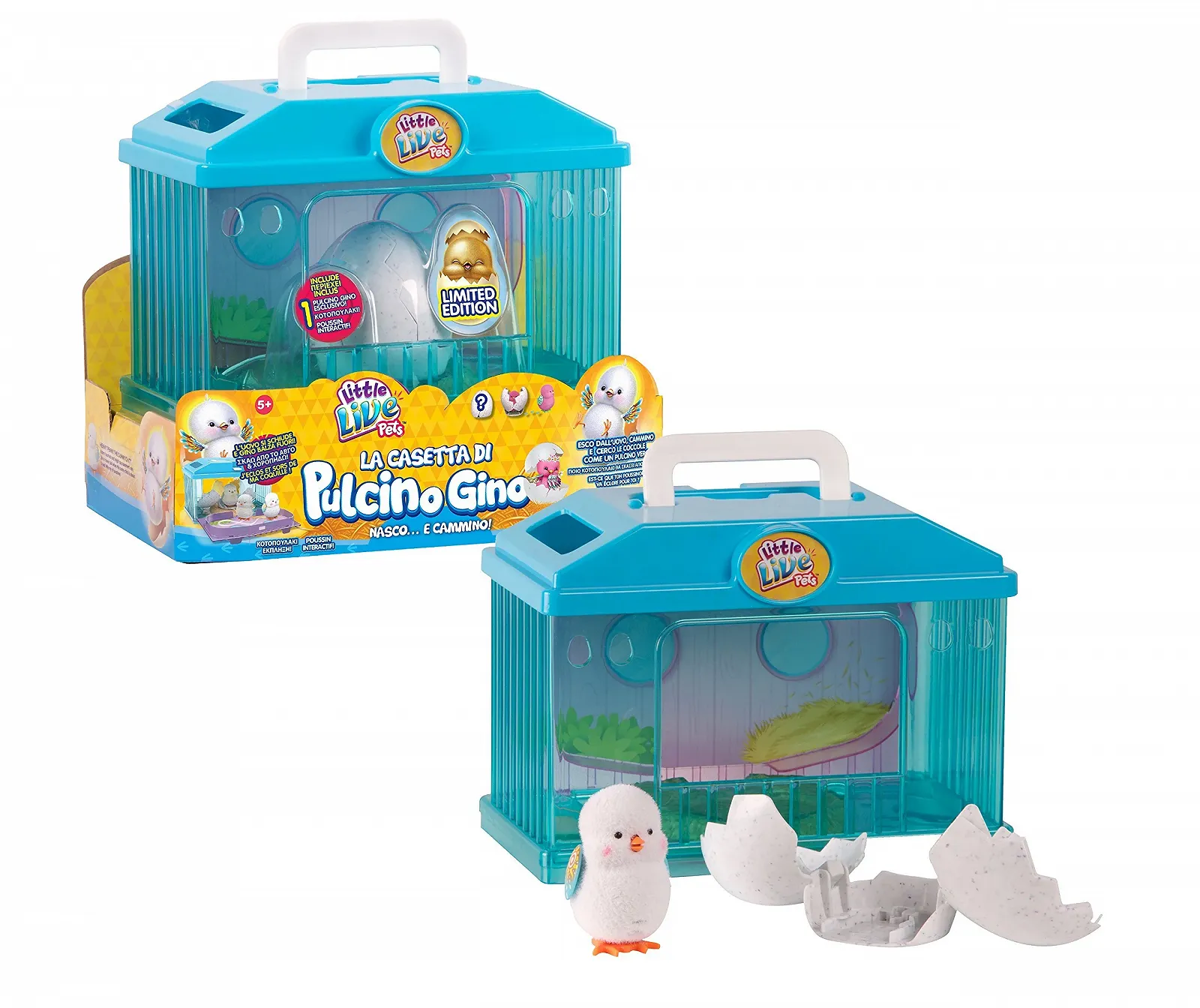 Живі іграшки Giochi Preziosi Курча Джино Джино курча у своїй курці, фото №5 Живі іграшки Giochi Preziosi Курча Джино Джино курча у своїй курці, фото №5