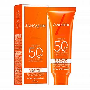Мінеральний крем для обличчя Lancaster Sun Beauty Sensitive Skin SPF50, 50 мл synthetic.ua - Фото 1