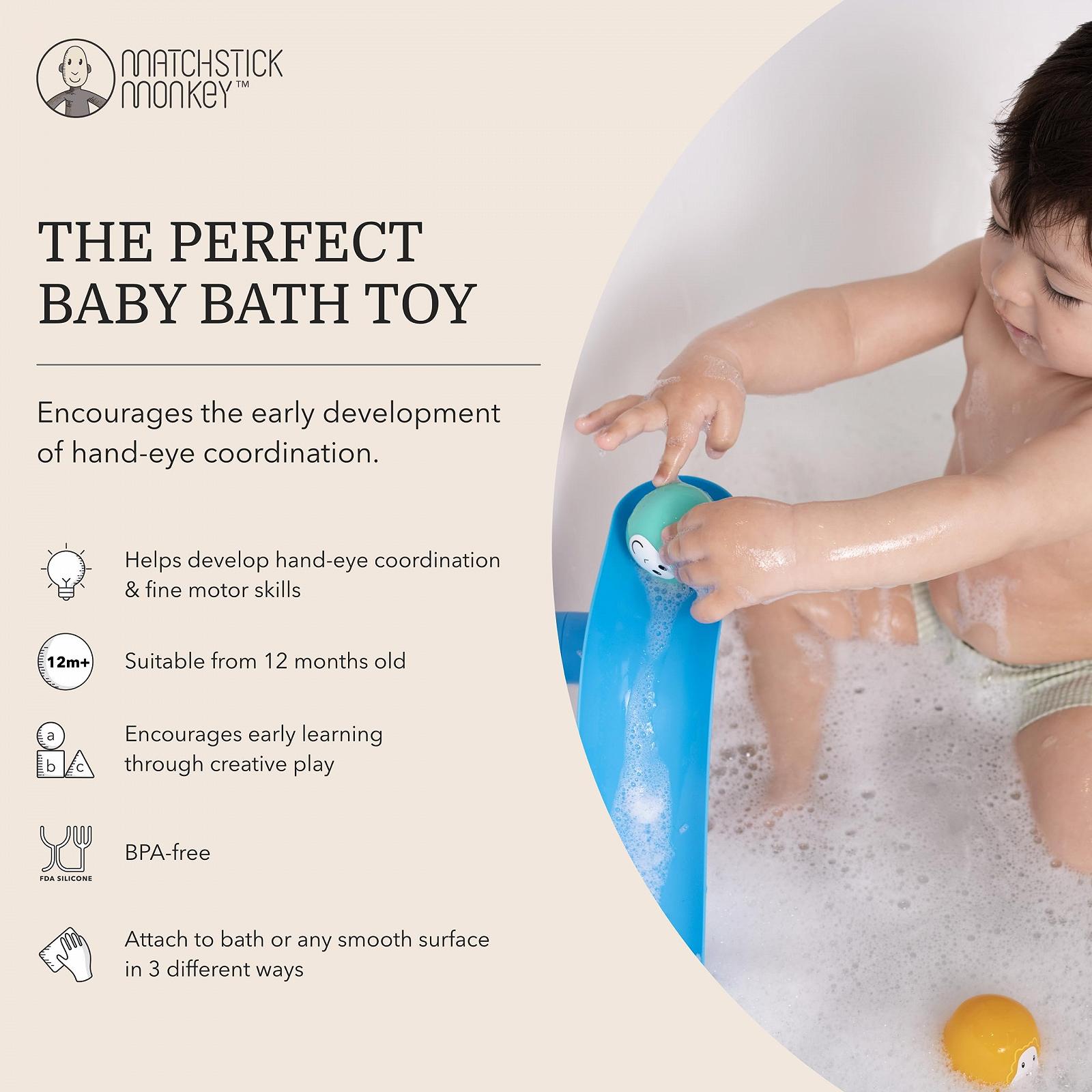 Игрушка для ванной Горка Matchstick Monkey для купания детей, фото №3