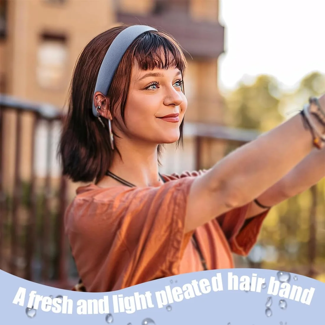 Набор жемчужных обручей для волос., фото №3