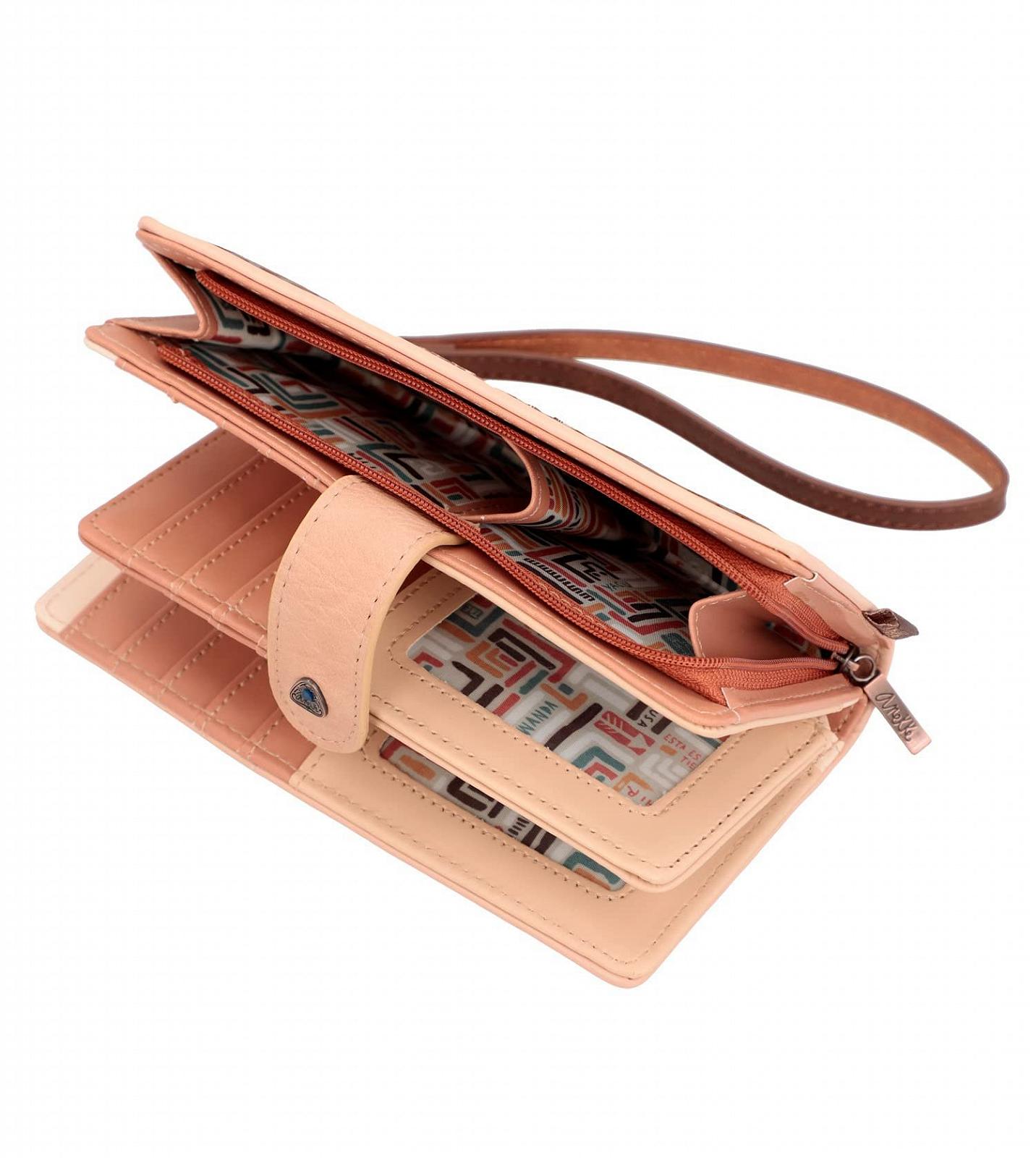 Кошелек Anekke Большой Marrón RFID Твердый Разноцветный, фото №6