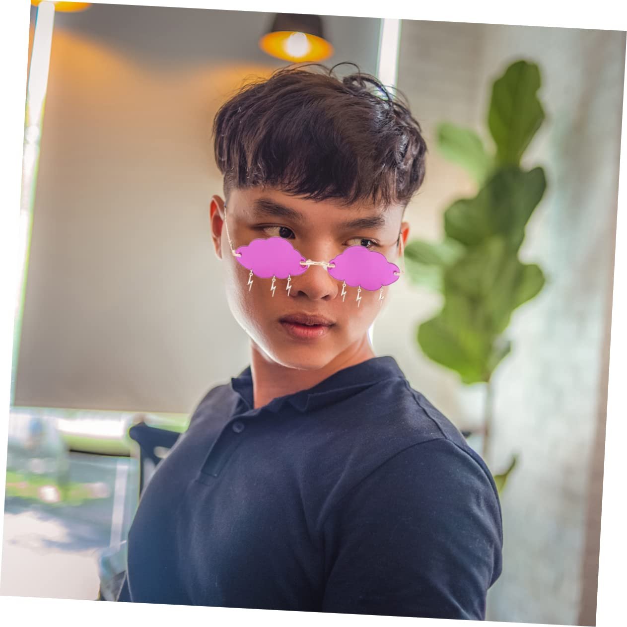 Сонцезахисні Окуляри LIFKOME Серцеподібні Фіолетові (3 пари), фото №3