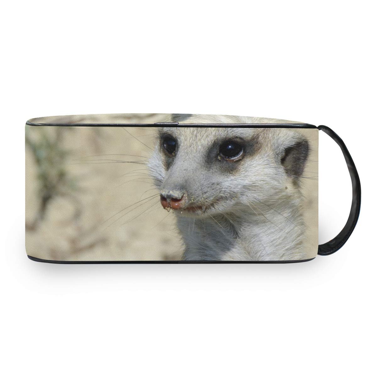 Косметичка Montoj, сумка для хранения, косметичка с изображением суриката, сумка для мытья и полоскания рта для путешествий и дома, фото №3 Косметичка Montoj, сумка для хранения, косметичка с изображением суриката, сумка для мытья и полоскания рта для путешествий и дома, фото №3