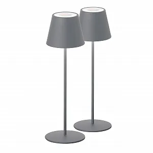 Настільна лампа Cosenza Бездротова Акумуляторна IP44 Набір із 2 шт. - Фото 1