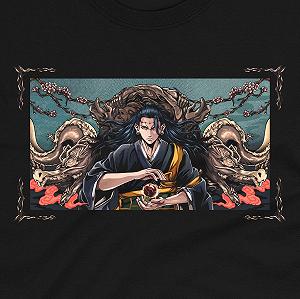 Футболка Аниме Магическая битва Кэндзяку Kenjaku Jujutsu Kaisen TH137 L synthetic.ua - Фото 1