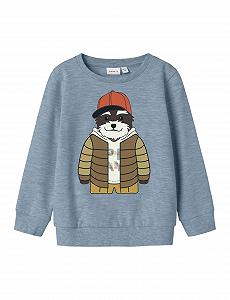 Реглан NAME IT Nmmkamden LS Sweat Unb - Фото 1