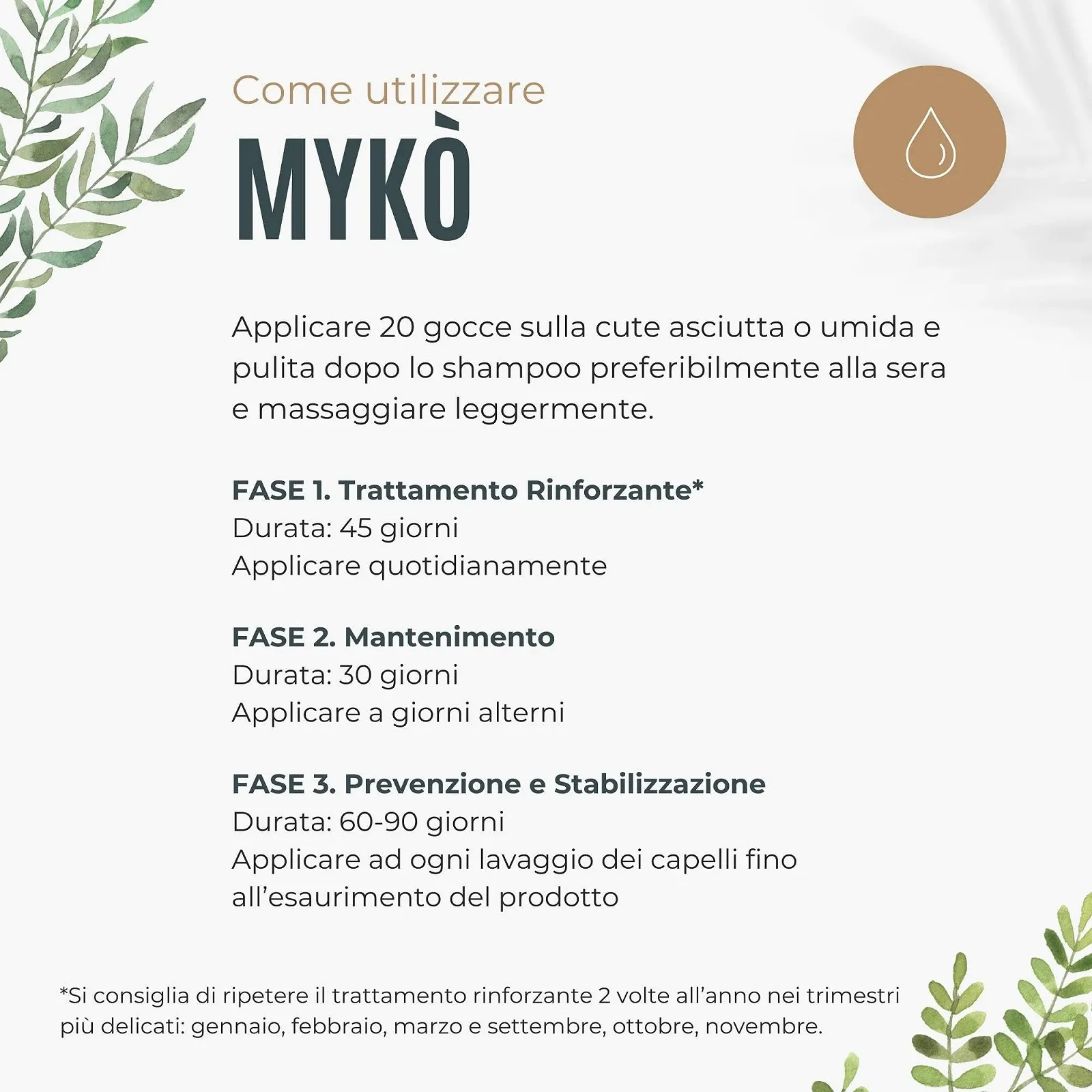 Лосьйон проти випадіння волосся Mykò для чоловіків і жінок, 15 мл, Зміцнюючий, фото №6 Лосьйон проти випадіння волосся Mykò для чоловіків і жінок, 15 мл, Зміцнюючий, фото №6