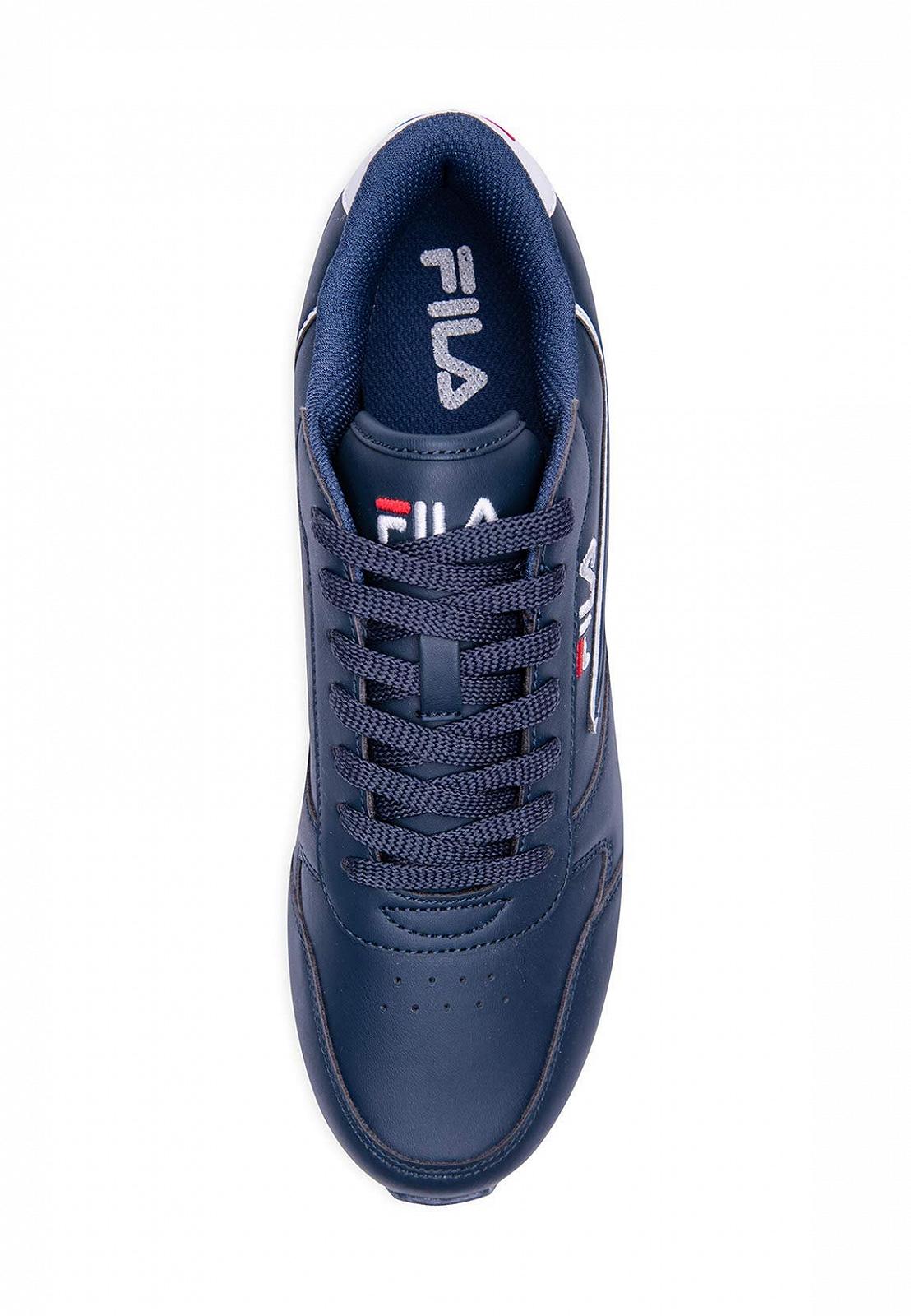 Кроссовки Fila Orbit Low Кожаные Синие, фото №3