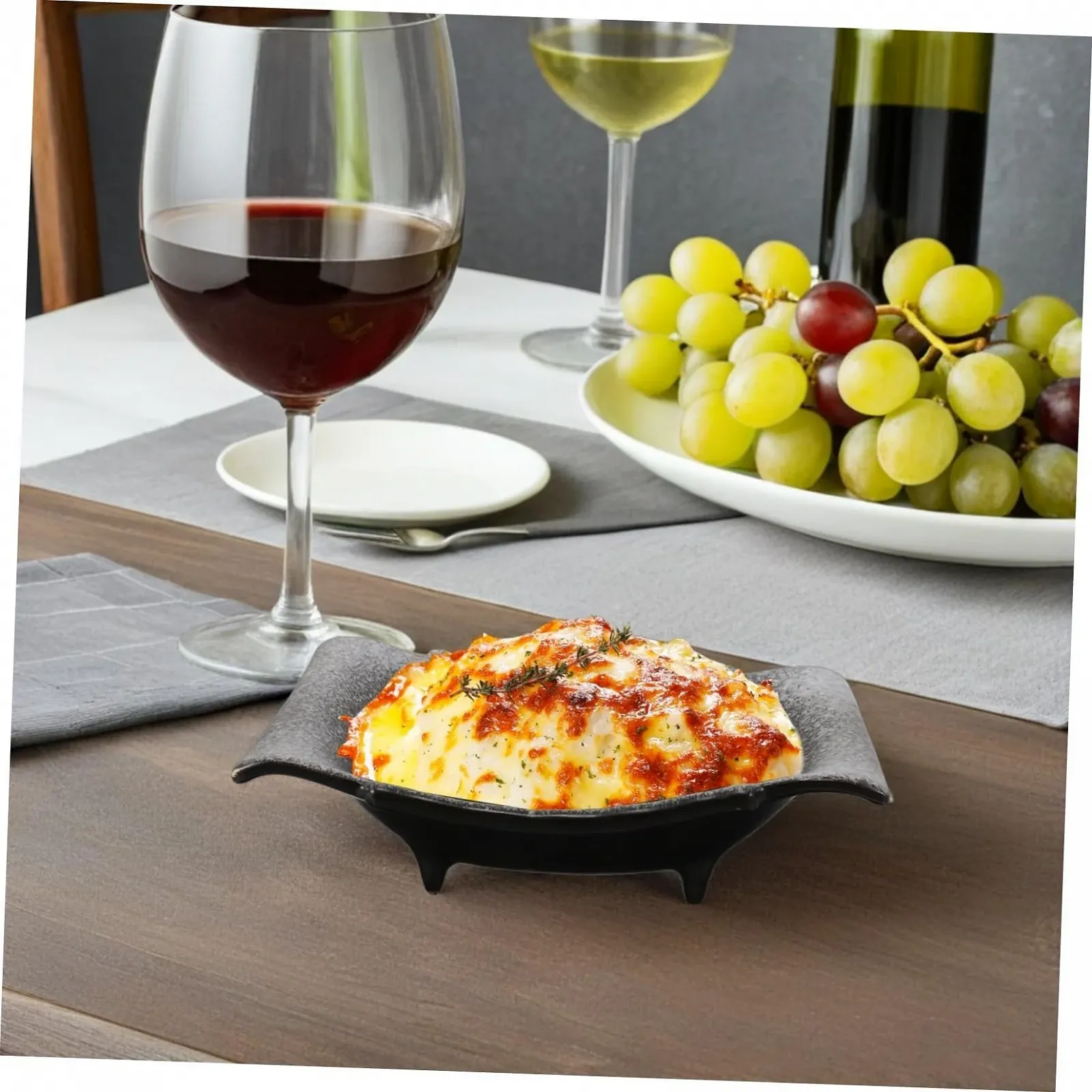 Форма для запекания Cabilock японская прямоугольная керамическая с ручками, фото №7