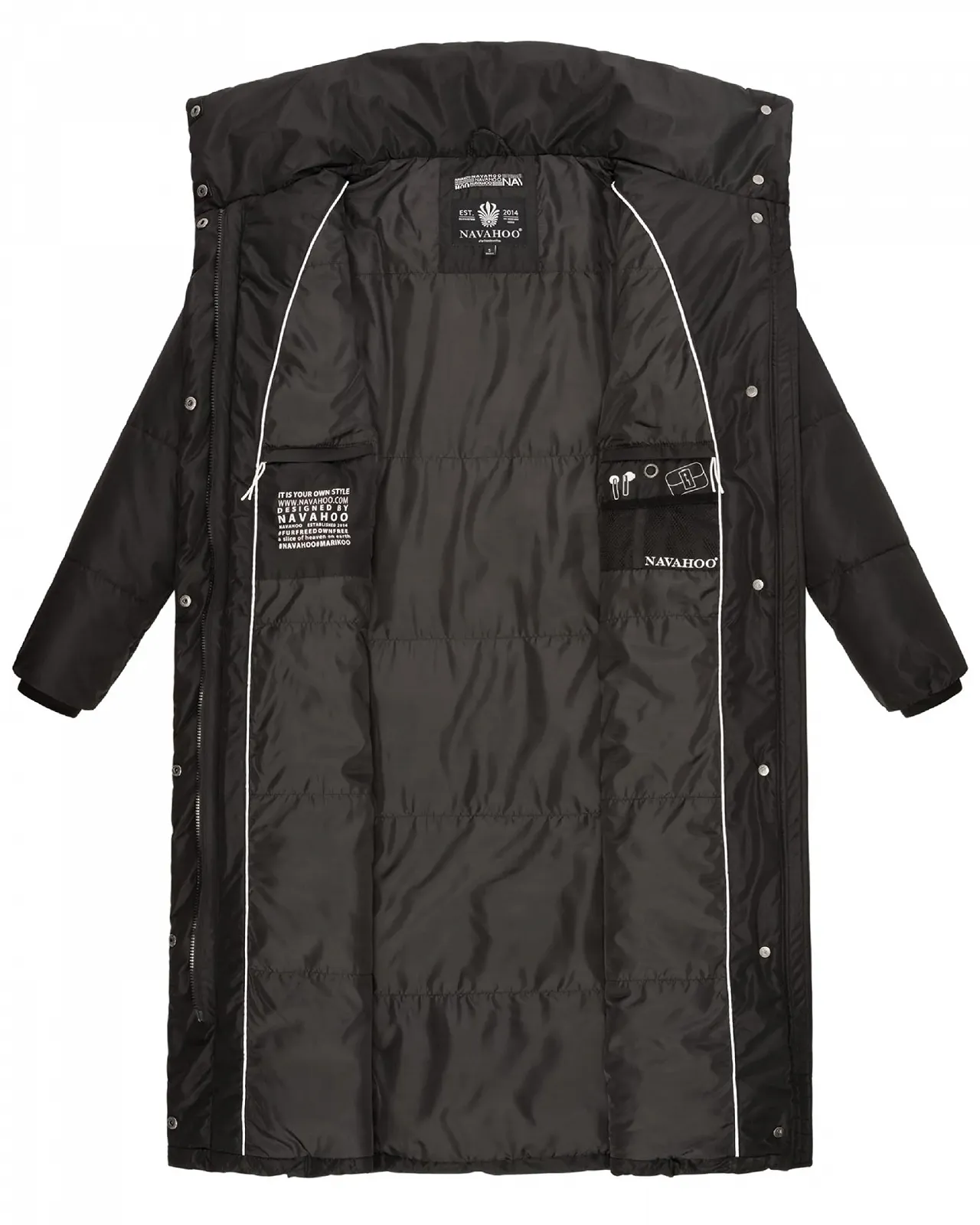 Жіноче пальто Navahoo Mirenaa зимове тепле стьобане, фото №4 Жіноче пальто Navahoo Mirenaa зимове тепле стьобане, фото №4