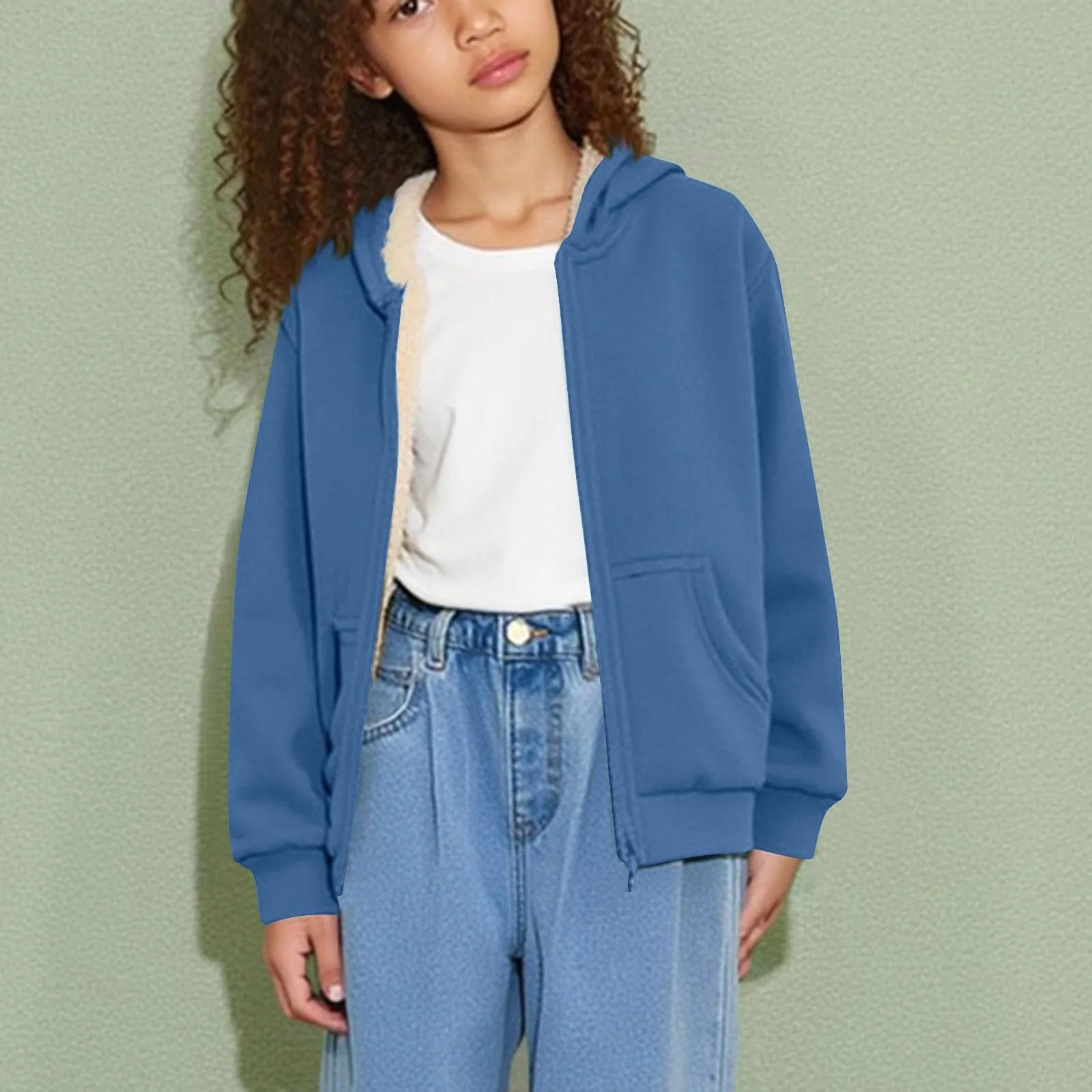 Флісова куртка  Generisch Унісекс Дитяча Зимова Куртка, фото №5