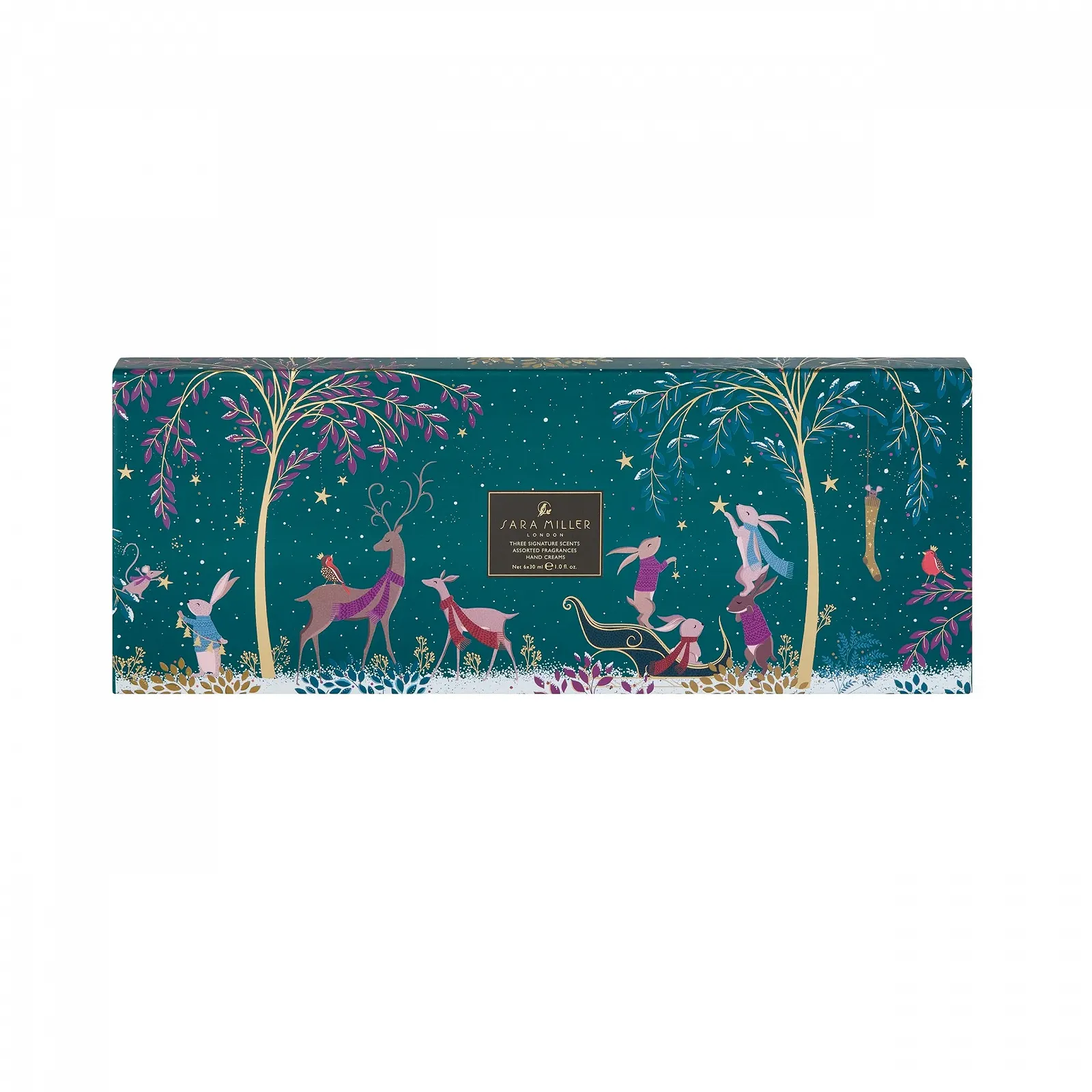 Крем для рук Sara Miller Woodland Tales Набір з 6 шт, 30 мл, дорожній розмір, веганський, фото №2