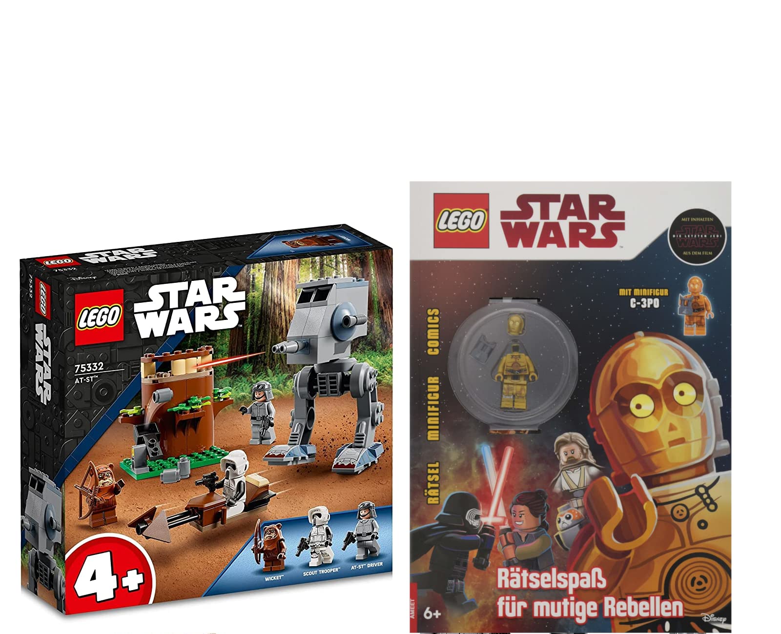 Конструктор Lego Star Wars AT-ST 75332 + Пазл Star Wars для хоробрих повстанців, фото №1
