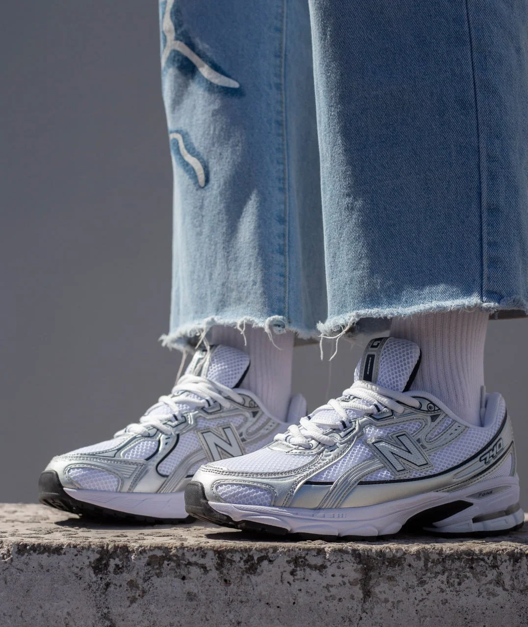 Кроссовки New Balance 740 White Silver 41, фото №2