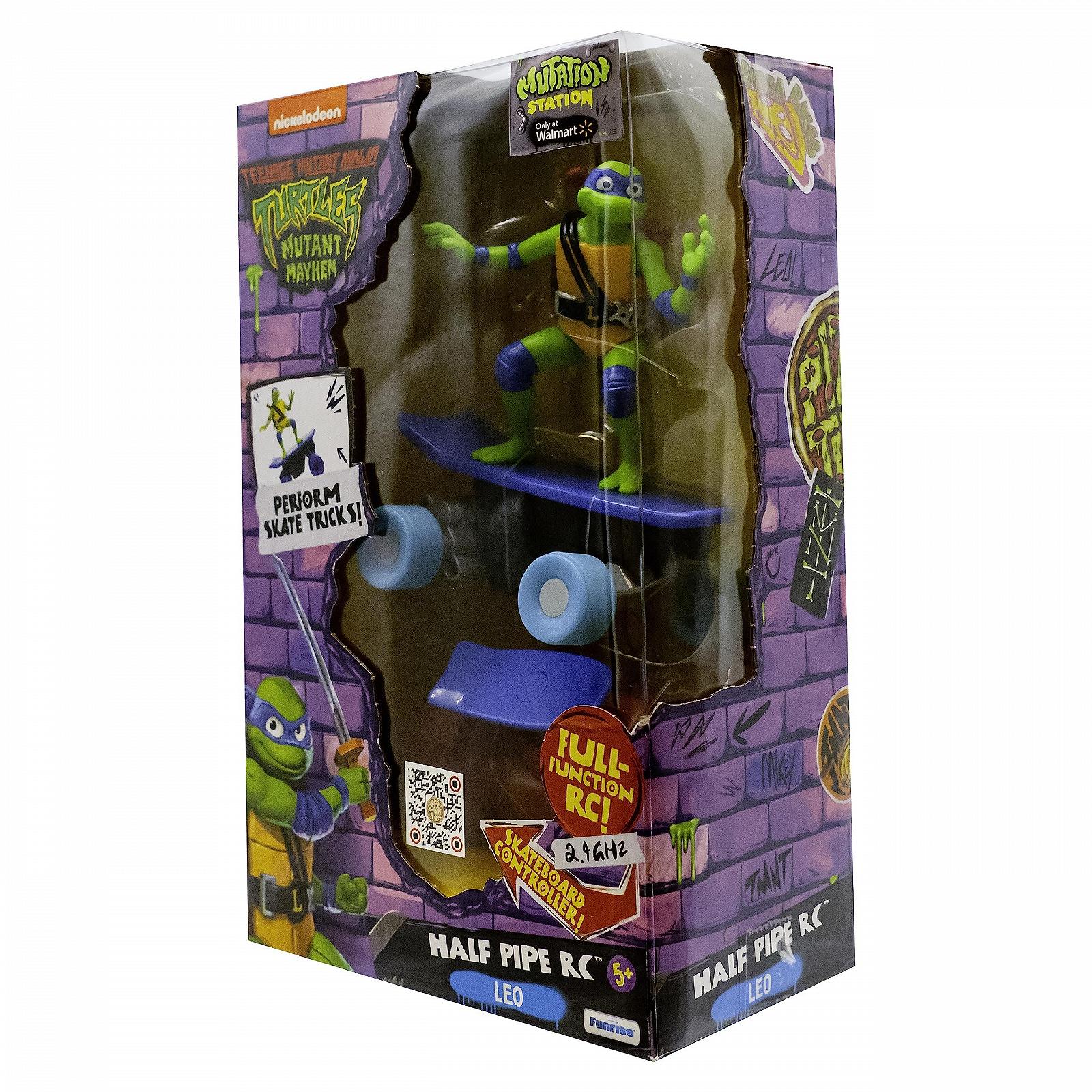 Фігурка TMNT Леонардо, транспортний засіб з дистанційним керуванням Half Pipe, Film Edition, фото №3