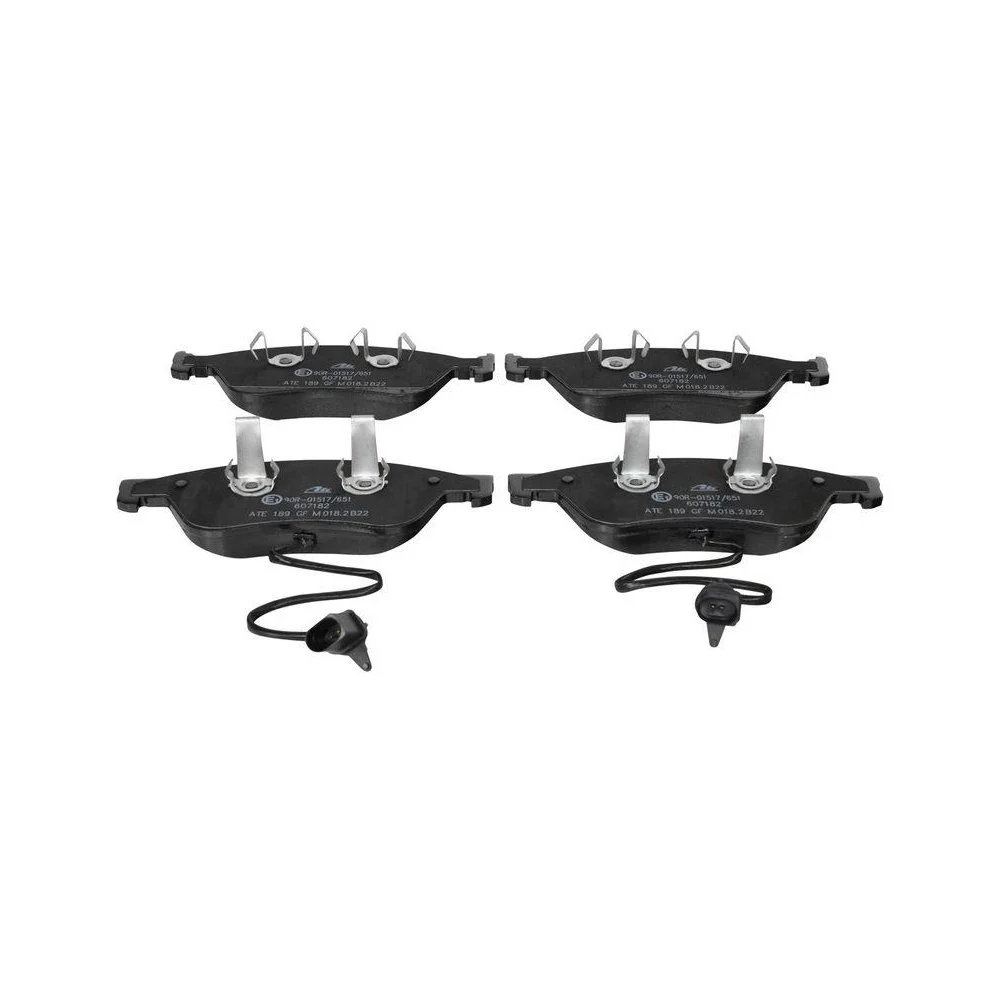 Комплект гальмівних колодок, дискове гальмо ATE 13.0460-7182.2 для VAG, передній міст, фото №1 Комплект гальмівних колодок, дискове гальмо ATE 13.0460-7182.2 для VAG, передній міст, фото №1