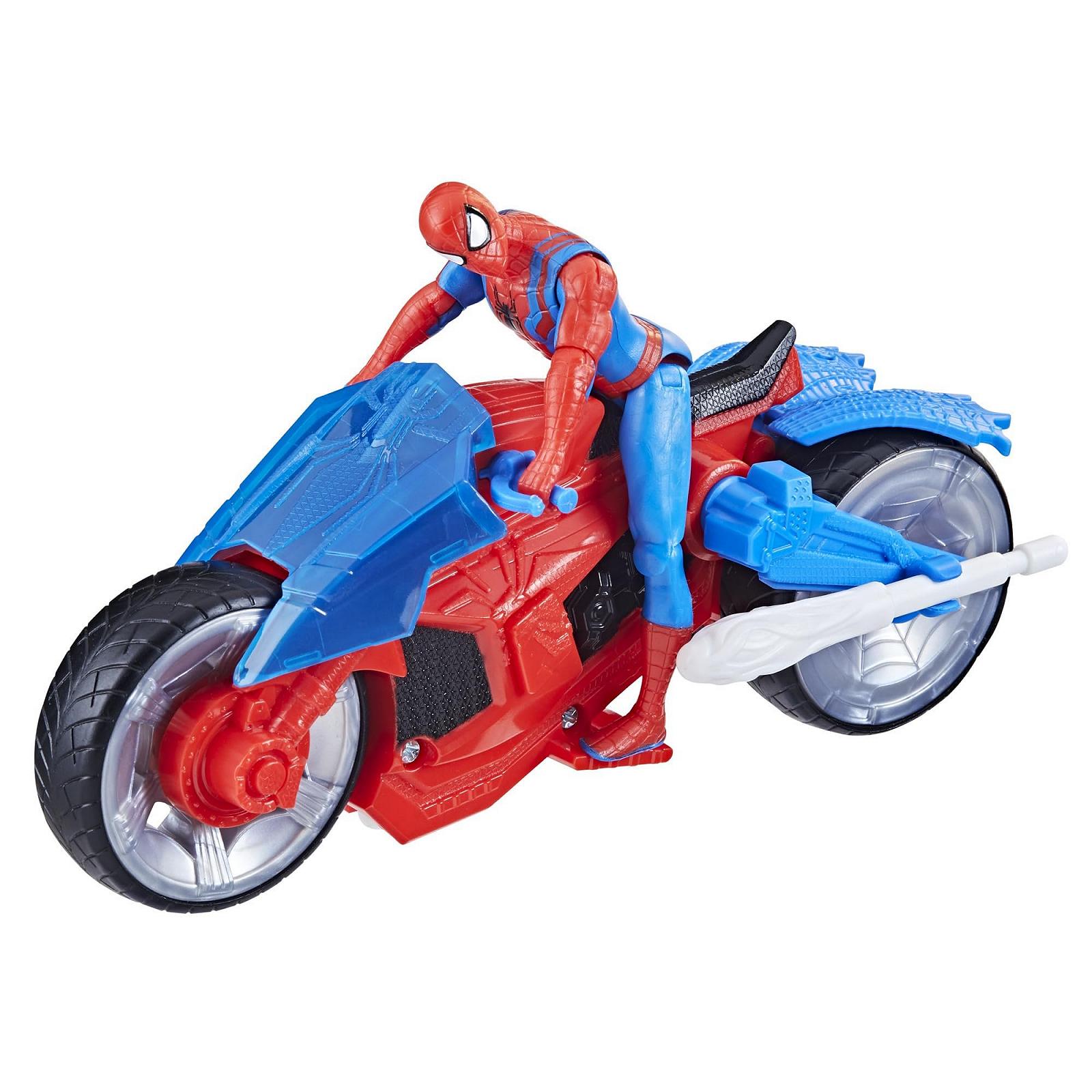Фігурка Людина-павук Marvel з мотоциклом Web motorcycle, фото №5