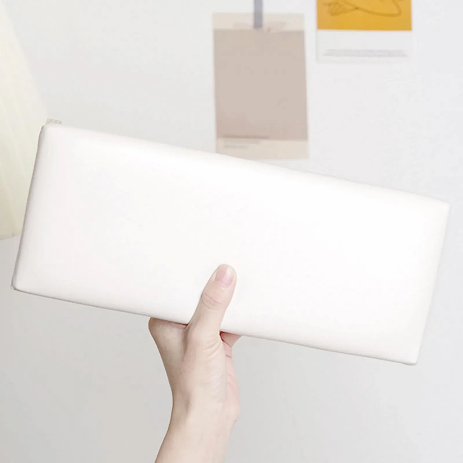 Підставка для рук похила дизайн Манікюрна подушка для рук PU шкіра, фото №7