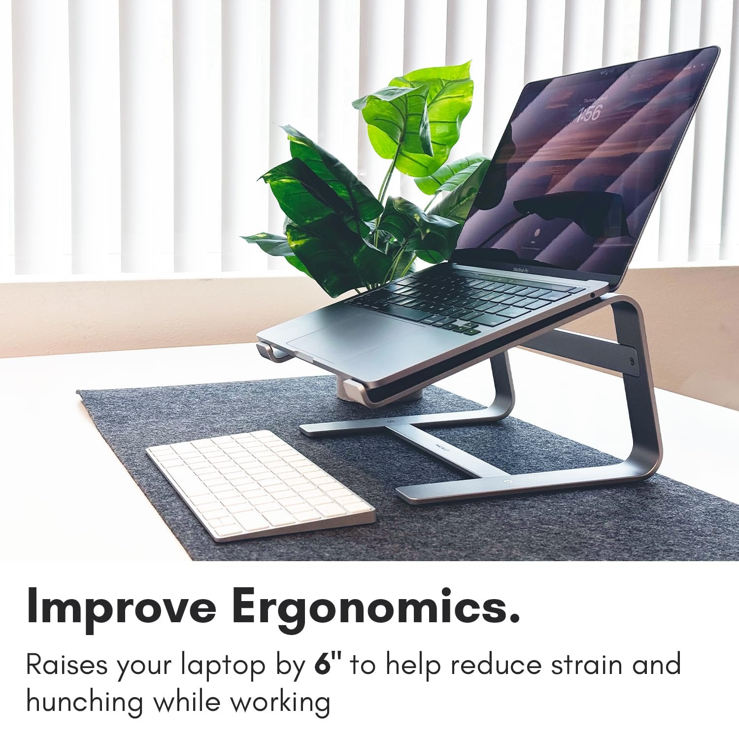 Підставка для ноутбука Macally ASTANDSG для ноутбуків 25,4-43,2 см, фото №2