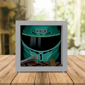 Скарбничка Motorsport Helmet Frame Дерев'яна Racing synthetic.ua - Фото 1