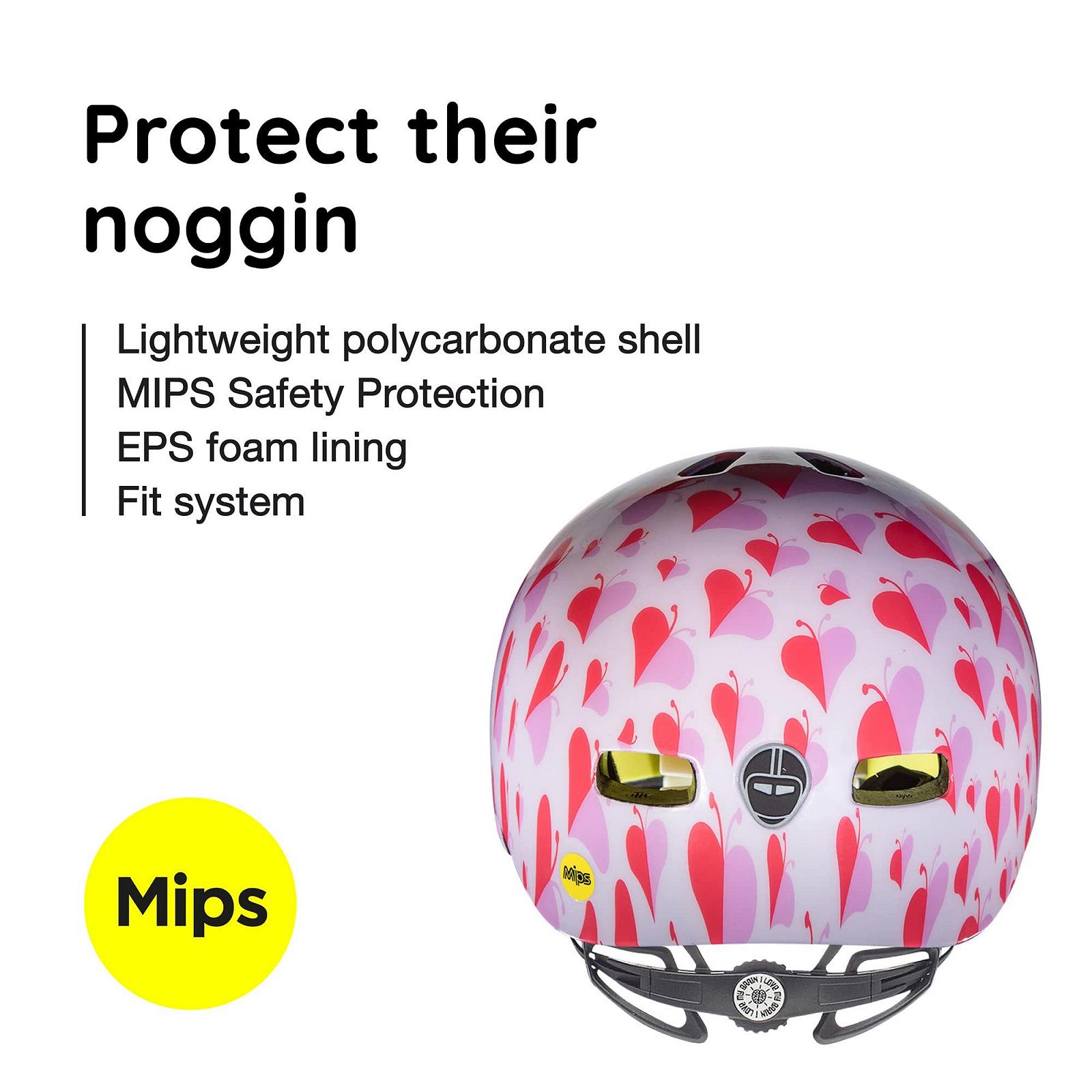 Велосипедний шолом Nutcase Baby Nutty Серії Gloss BNUTGL-100 Дитячий XXS 47-50 см Love Bug, фото №3