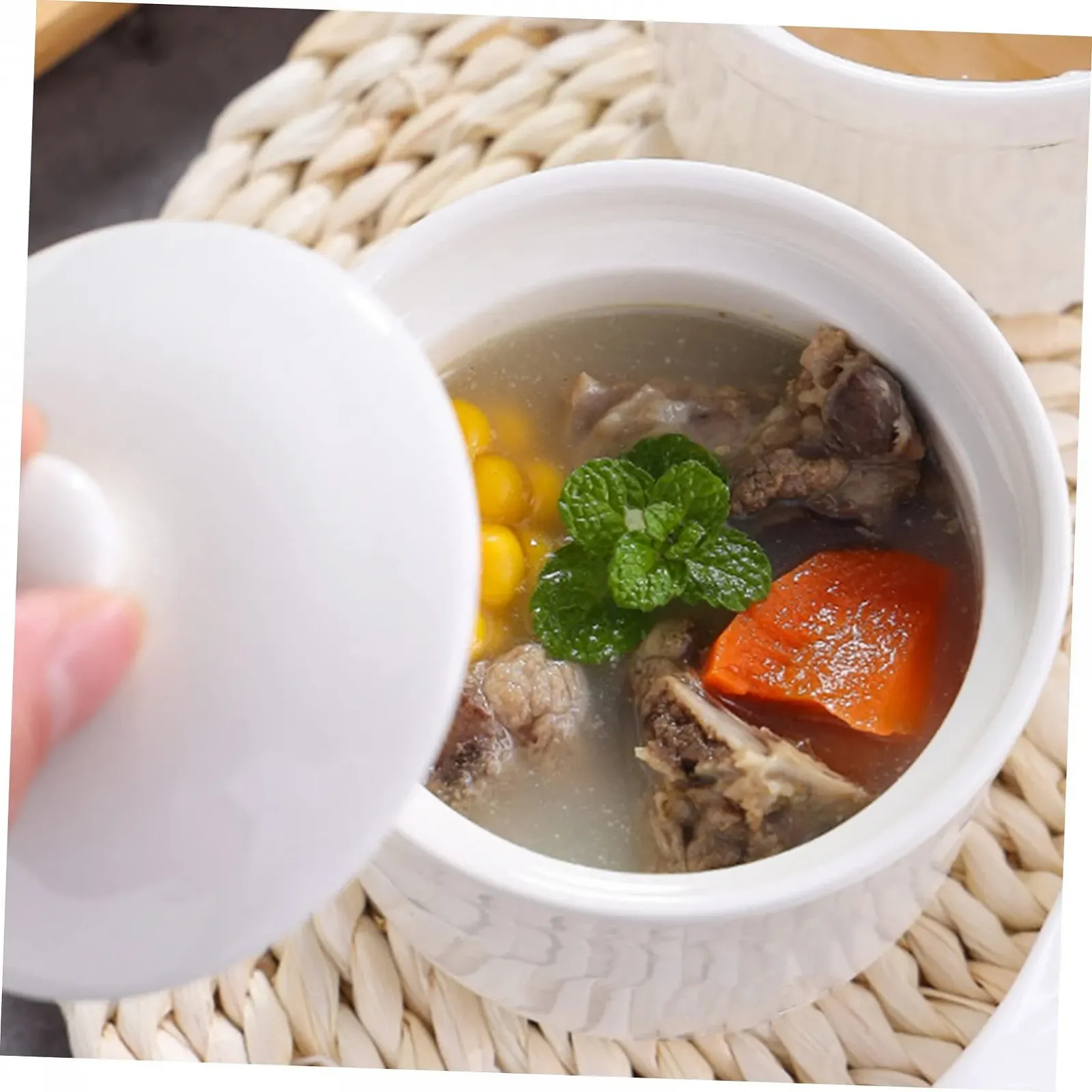 Керамічна каструля MAGICLULU з кришкою, фото №5 Керамічна каструля MAGICLULU з кришкою, фото №5