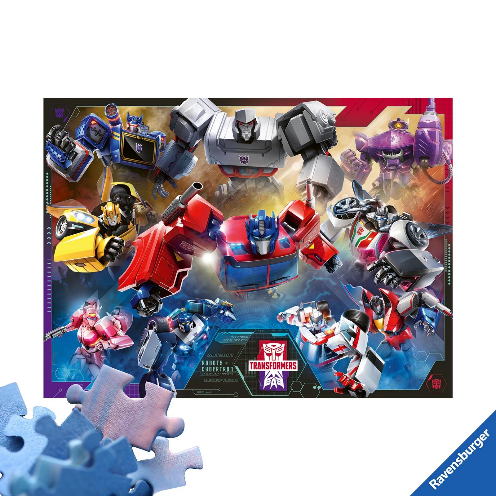 Пазл Ravensburger Transformers 100 элементов XXL 49 x 36 см, фото №2