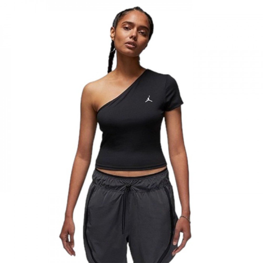 Футболка Air Jordan Sport Women's Asymmetrical Short-Sleeve Top M, фото №1