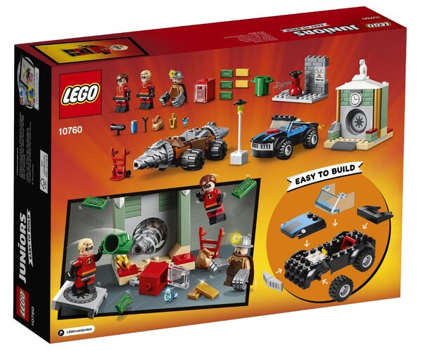 Конструктор LEGO Juniors Подрывашкин грабит банк 10760, фото №7